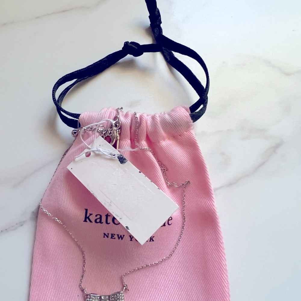 Kate Spade bow necklace